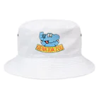 生物＝ケモノのヲ店のげんきだゾウ Bucket Hat