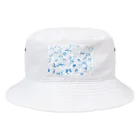 TATTUの水色のおはじき Bucket Hat