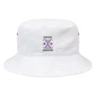 KIKITEKI_LABORATORYの砂時計 薄紫 Bucket Hat