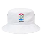 label greenの虹色sun-forest Bucket Hat