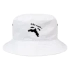 nyakamoのgentleman cat like water - 2018 summer - Bucket Hat