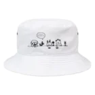 デザートラボのDessert lab （デザートラボ）のなかよしたち Bucket Hat