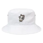 にゃんこまみれのタイガーくん Bucket Hat