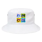 erumaのラン君がいっぱい Bucket Hat