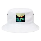 Artsoundの少年たちのサマーサンセット Bucket Hat