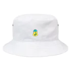 ひるもりのおみせのUFOにさらわれるヤモリ Bucket Hat