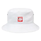 シマエナガが好きな人。のシマエナガ。BOXロゴ Bucket Hat