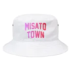 JIMOTOE Wear Local Japanの美郷町 MISATO TOWN Bucket Hat