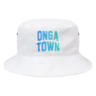 JIMOTOE Wear Local Japanの遠賀町 ONGA TOWN Bucket Hat