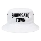 JIMOTOE Wear Local Japanの城里町 SHIROSATO TOWN バケットハット