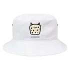 高堂玲/イラストの方のレーズンむしパンウシ Bucket Hat