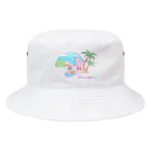 新♡世界の新世界の夏　昭和コミック風デザイン Bucket Hat