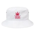 420 MUSIC FACTORYのGOOD VIVES グッドバイブス 大麻 マリファナ カナビス ヘンプ ガンジャ バケットハット