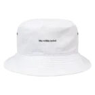 siromaru.のthe white noise Bucket Hat