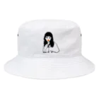 chr＊シンプルイラストのパーマノオンナノコ Bucket Hat