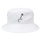 綾錦工房 りこりすの津軽三味線【朧月】- 構 Bucket Hat