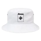 銀河ステイションの銀河ステイション公式ロゴアイテム Bucket Hat