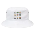 高堂玲/イラストの方のラーメントッピング Bucket Hat