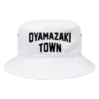 JIMOTOE Wear Local Japanの大山崎町 OYAMAZAKI TOWN Bucket Hat