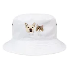 みきぞーん｜保護猫 ミッキー画伯と肉球とおともだちのrom & sol Bucket Hat