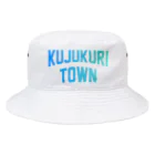 JIMOTOE Wear Local Japanの九十九里町 KUJUKURI TOWN Bucket Hat