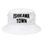 JIMOTOE Wear Local Japanの石川町 ISHIKAWA TOWN バケットハット