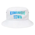 JIMOTOE Wear Local Japanの川西町 KAWANISHI TOWN バケットハット