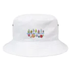 Loob Art Galleryの透明なしずく Bucket Hat