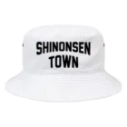 JIMOTOE Wear Local Japanの新温泉町 SHINONSEN TOWN Bucket Hat