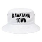 JIMOTOE Wear Local Japanの川棚町 KAWATANA TOWN Bucket Hat