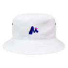 MQrM👑(もきゅれむ)の帽子・クッション ❛M❜ special design〜ブルー〜 Bucket Hat