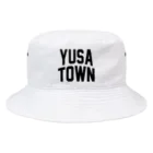 JIMOTOE Wear Local Japanの遊佐町 YUSA TOWN バケットハット