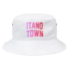 JIMOTOE Wear Local Japanの板野町 ITANO TOWN Bucket Hat