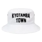JIMOTOE Wear Local Japanの京丹波町 KYOTAMBA TOWN Bucket Hat