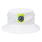 NIL のウサギの幽霊と花 Bucket Hat