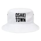 JIMOTOE Wear Local Japanの大崎町 OSAKI TOWN Bucket Hat