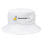 taco_meの＼渋谷でタコス！／ SHIBUTACO! 公式ロゴ（横） Bucket Hat
