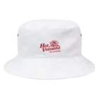 わわわ！デリバリーのHot Volcano バケットハット Bucket Hat