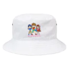 めいぷるはあとのみんなと楽しい！ヒーローショー決めポーズ Bucket Hat