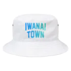 JIMOTOE Wear Local Japanの岩内町 IWANAI TOWN Bucket Hat