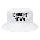 JIMOTO Wear Local Japanの一戸町 ICHINOHE TOWN バケットハット