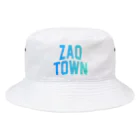 JIMOTOE Wear Local Japanの蔵王町 ZAO TOWN バケットハット