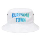 JIMOTOE Wear Local Japanの栗山町 KURIYAMA TOWN Bucket Hat