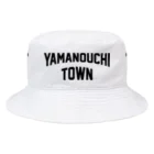 JIMOTOE Wear Local Japanの山ノ内町市 YAMANOUCHI TOWN Bucket Hat
