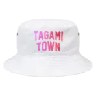 JIMOTOE Wear Local Japanの田上町 TAGAMI TOWN Bucket Hat