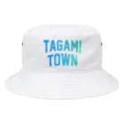 JIMOTOE Wear Local Japanの田上町市 TAGAMI TOWN Bucket Hat