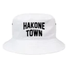 JIMOTOE Wear Local Japanの箱根町 HAKONE TOWN Bucket Hat