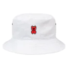 わらべの赤べこくん Bucket Hat