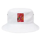 Loob Art Galleryのみんなで踊ろう Bucket Hat