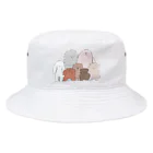 boorichanのふわふわな犬たち Bucket Hat